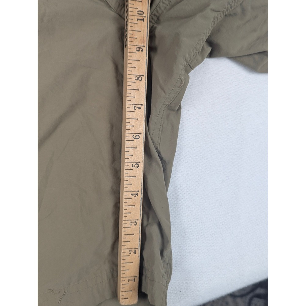 ExOfficio Mens 40 Olive Green Nylon Cargo Hiking Shorts Web Belt Quick Dry - Picture 6 of 12
